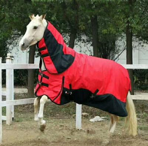 Winter Horse Racing Clothing Thicken Warm Cotton Horse Rugs Windproof Detachable Horse Harness