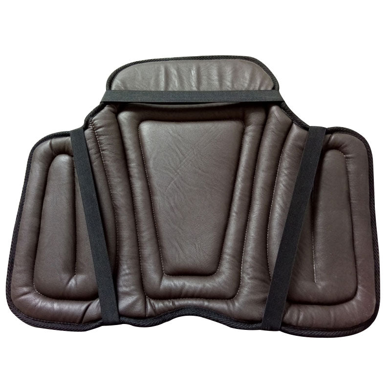 Equestrian PU Saddle Pads Black Horse Riding Saddle Pad Soft Equestrian Seat Pad Horse Riding Equipment Paardensport Cheval A