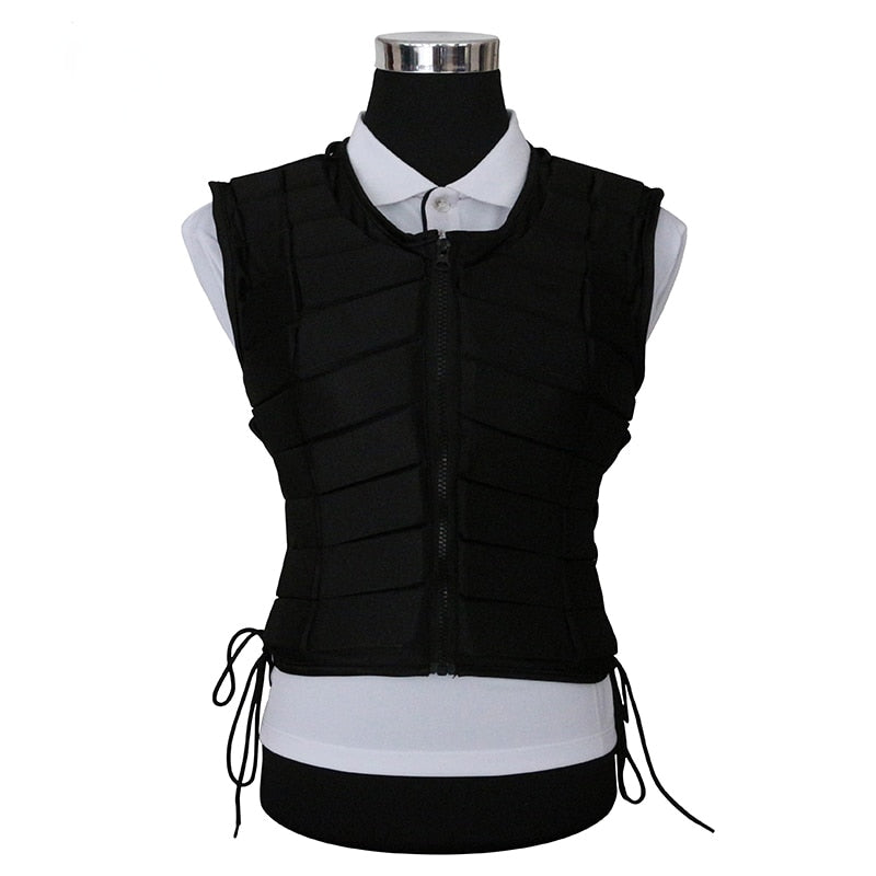 Safety Equestrian Horse Riding Vest EVA Padded Body Protector Adult Sportswear Camping Hiking Accessories Shock Absorption