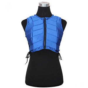 Safety Equestrian Horse Riding Vest EVA Padded Body Protector Adult Sportswear Camping Hiking Accessories Shock Absorption