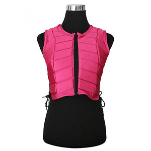 Safety Equestrian Horse Riding Vest EVA Padded Body Protector Adult Sportswear Camping Hiking Accessories Shock Absorption