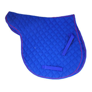 Red Horse Saddle Pad Blue Saddle Cloth Cotton Fabric Anti-skidding Breathable Fabric Not Easily Deformed Numnah  Saddle Cushion