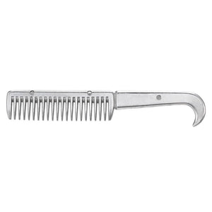 Professional Aluminum Alloy Horse Comb Tool Equipment For Horse Care Products Mane Tail Pulling Comb Horse Grooming Tool